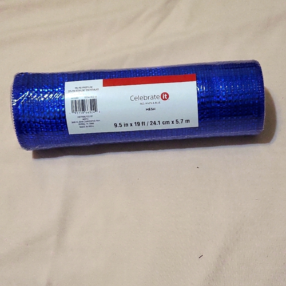 Blue Mesh 9.5 in x 19ft